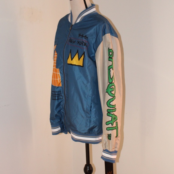 Members Only,  Jen Michel Basquiat Jacket.   Medium  Unisex - Picture 3 of 14